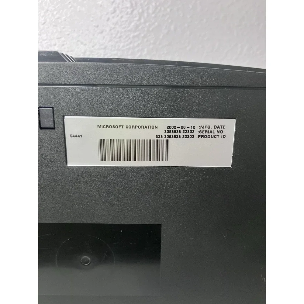 Original Microsoft Xbox Console Controllers Cables Remote Partially Tested READ